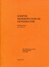 Scriptie homoeopathische geneeskunde